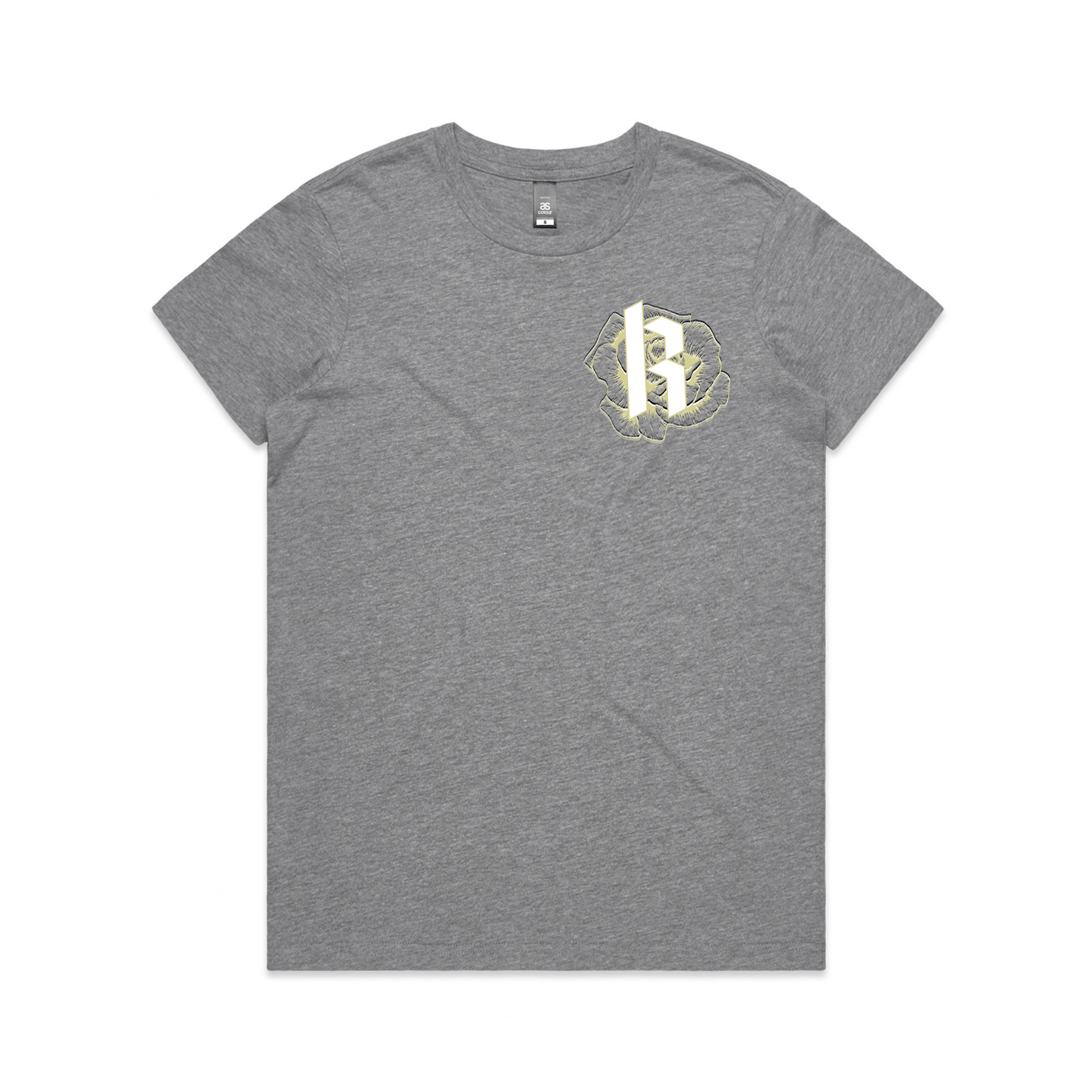 Womens Metallic Skull Tee