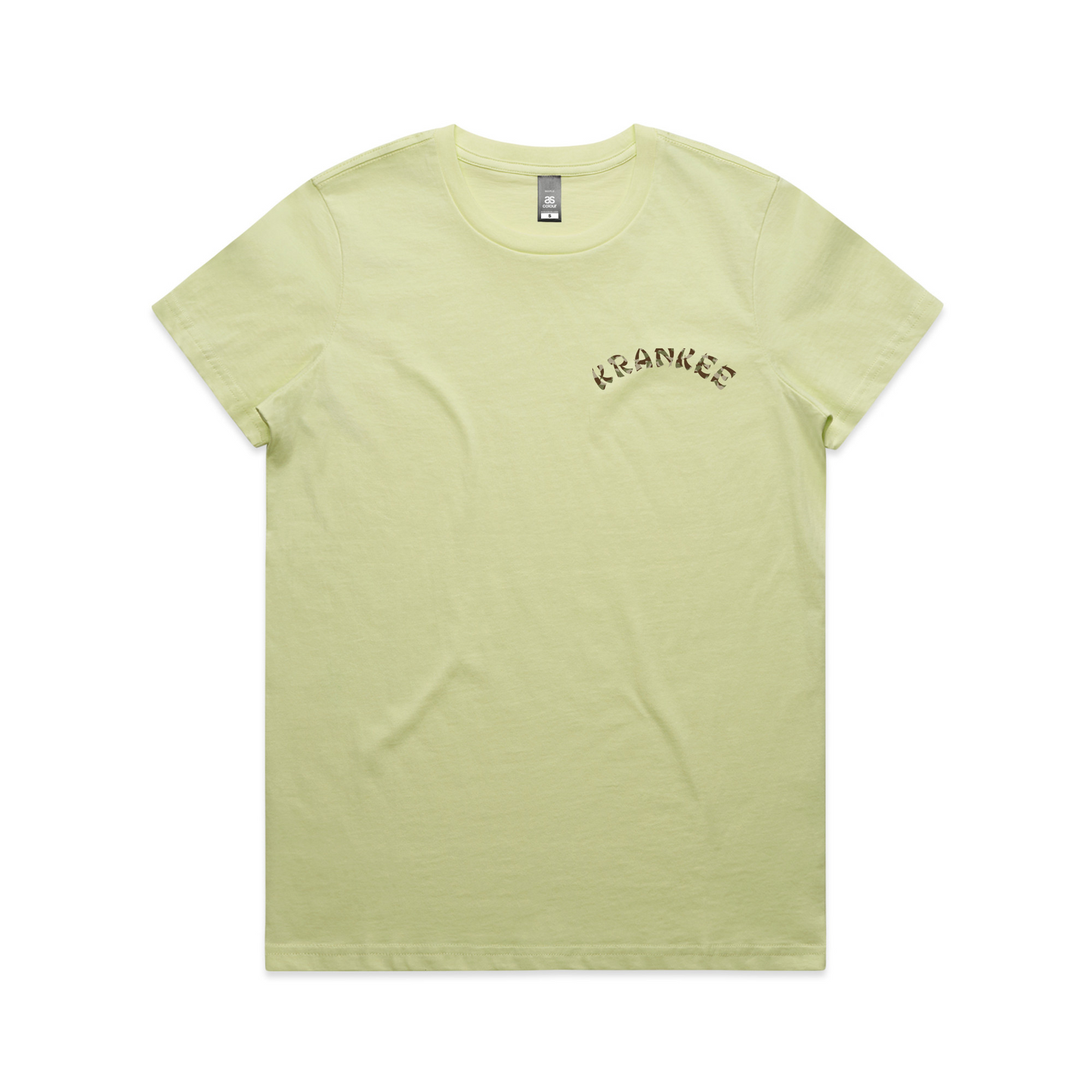 Womens Camo Back Tee