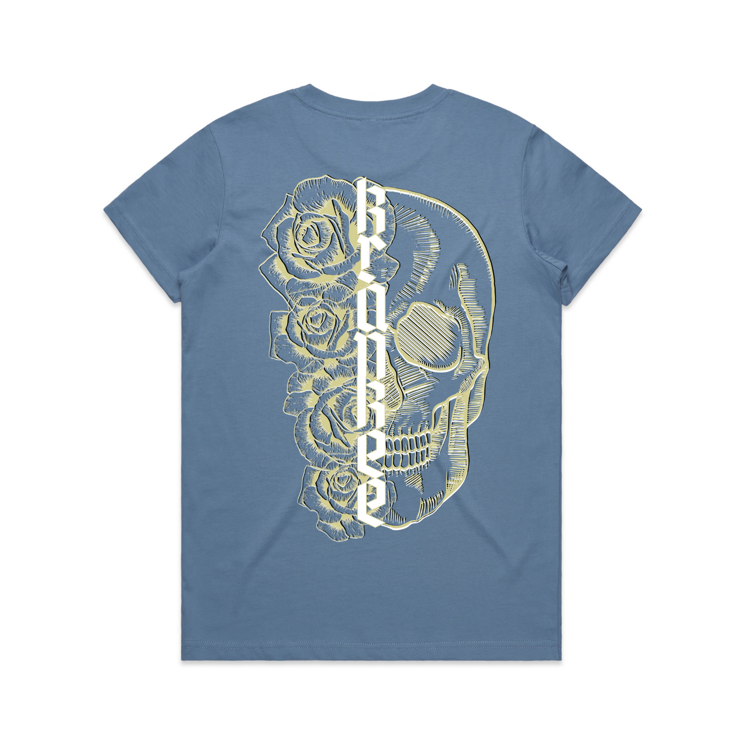 Womens Metallic Skull Tee