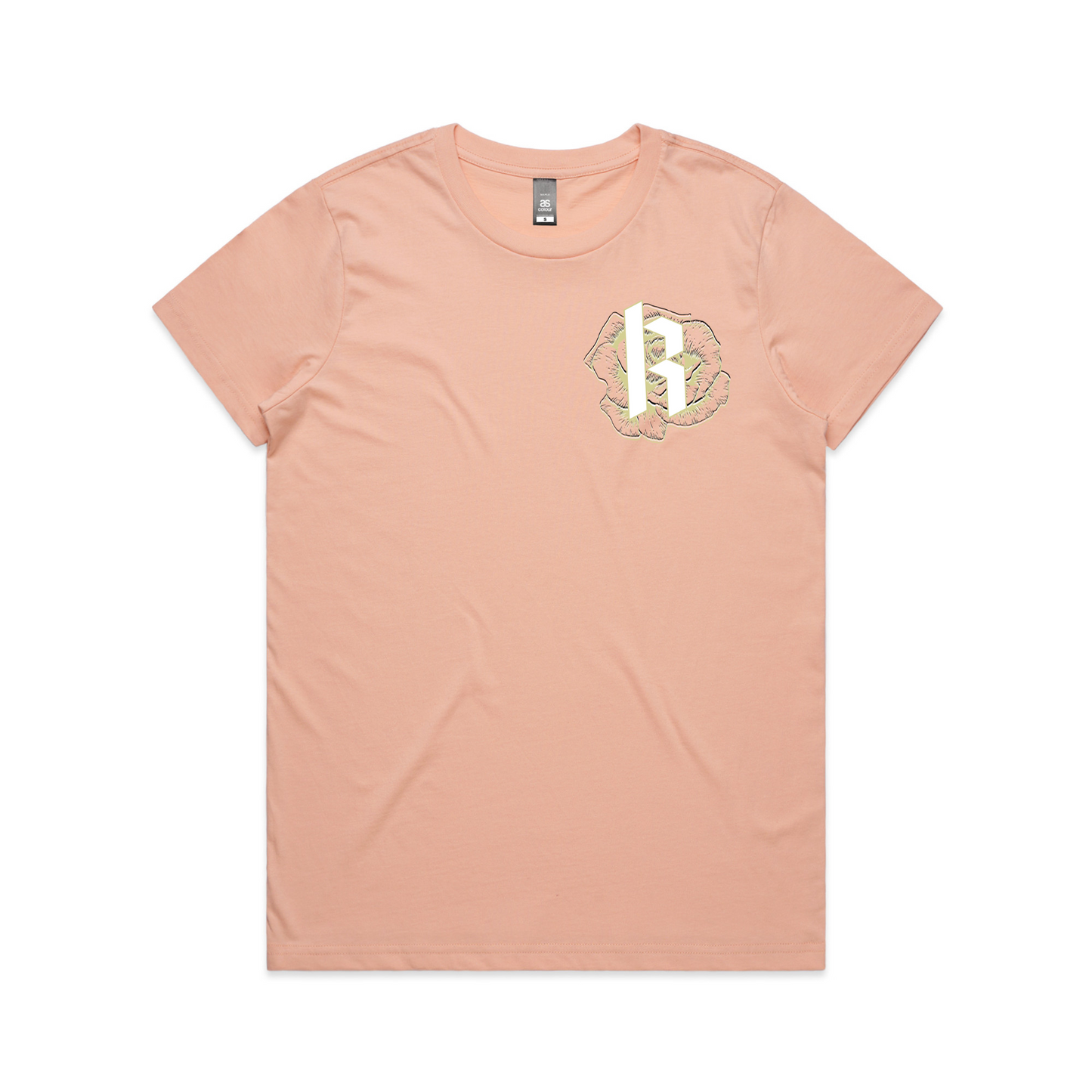 Womens Metallic Skull Tee