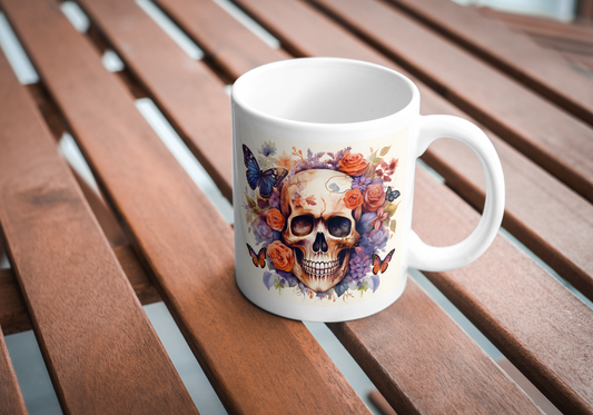Colourful Skull - Mug