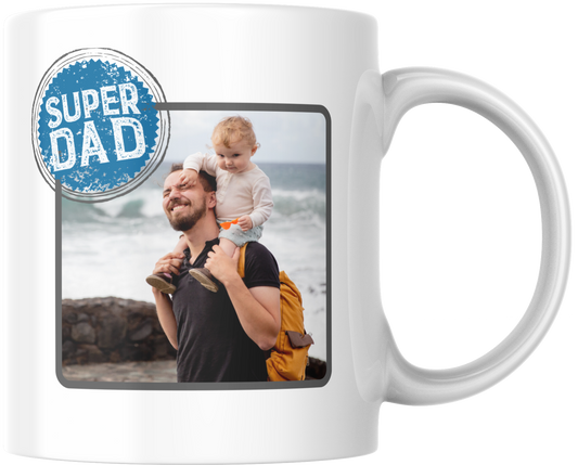Super Dad Photo - Mug