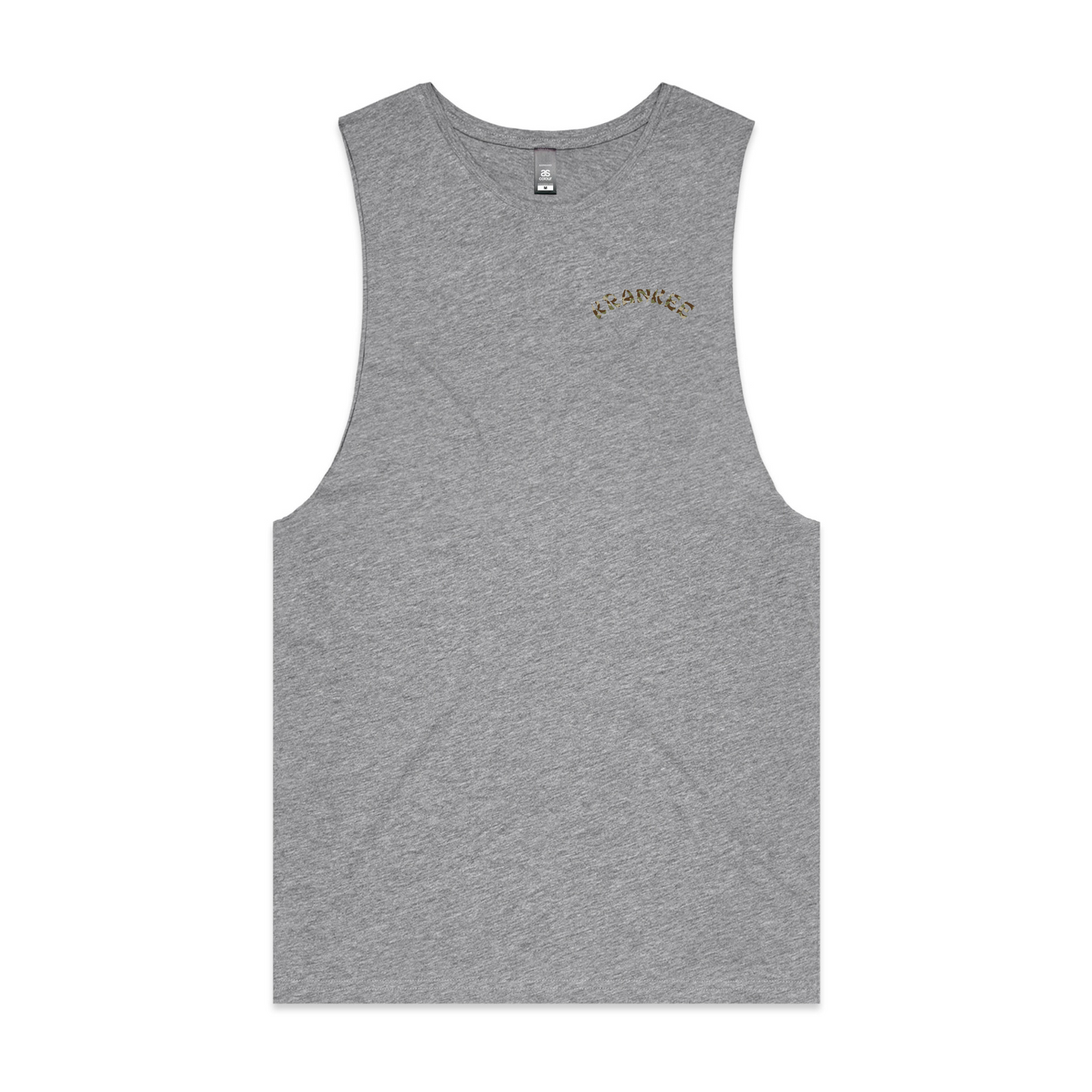 Mens Camo Back Low Armpit Tank