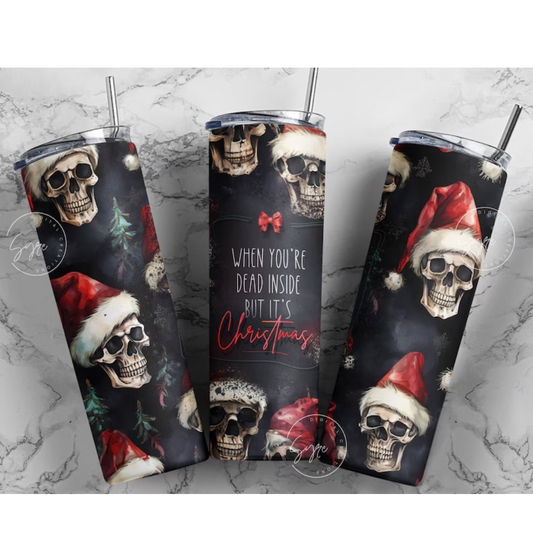 Dead Skull XMAS - Tumbler & Bottle