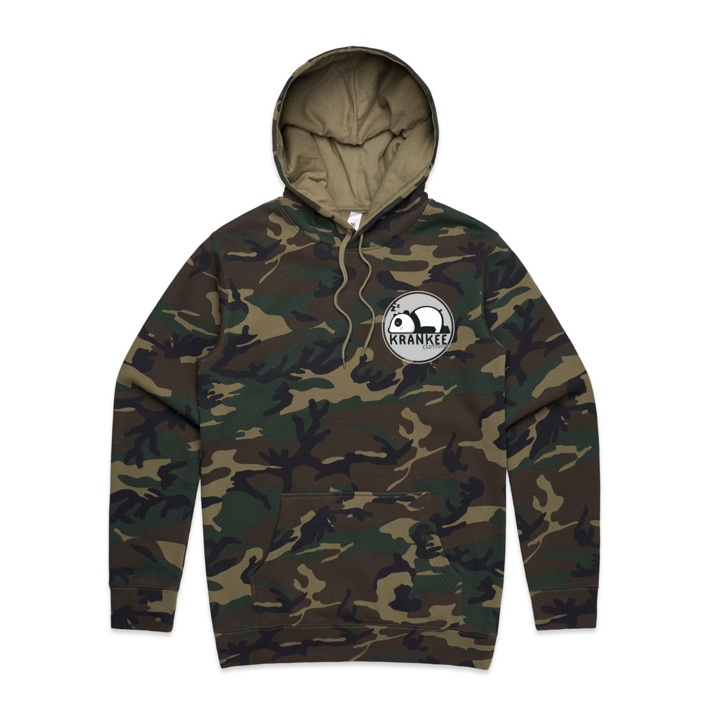 Mens Krankee Panda Hoodie