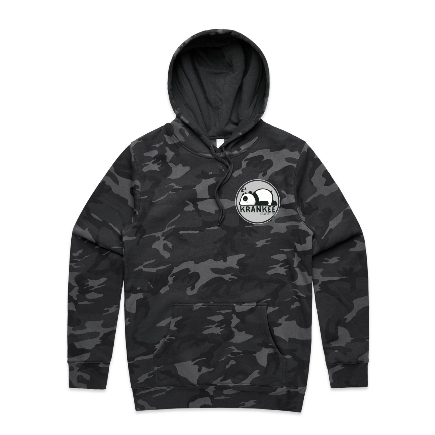 Mens Krankee Panda Hoodie