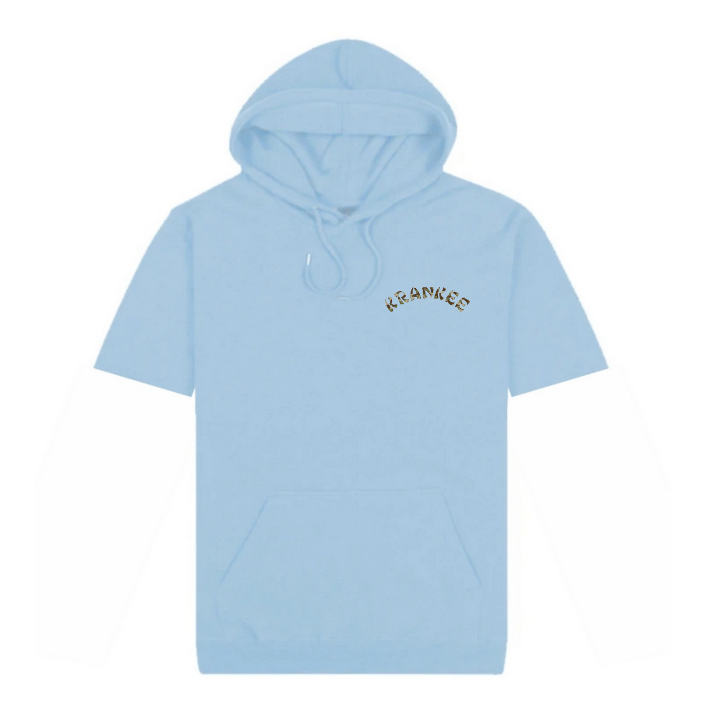 Unisex Camo Back Hoodie Tee