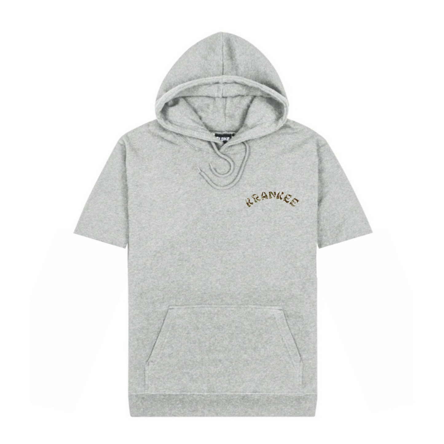 Unisex Camo Back Hoodie Tee