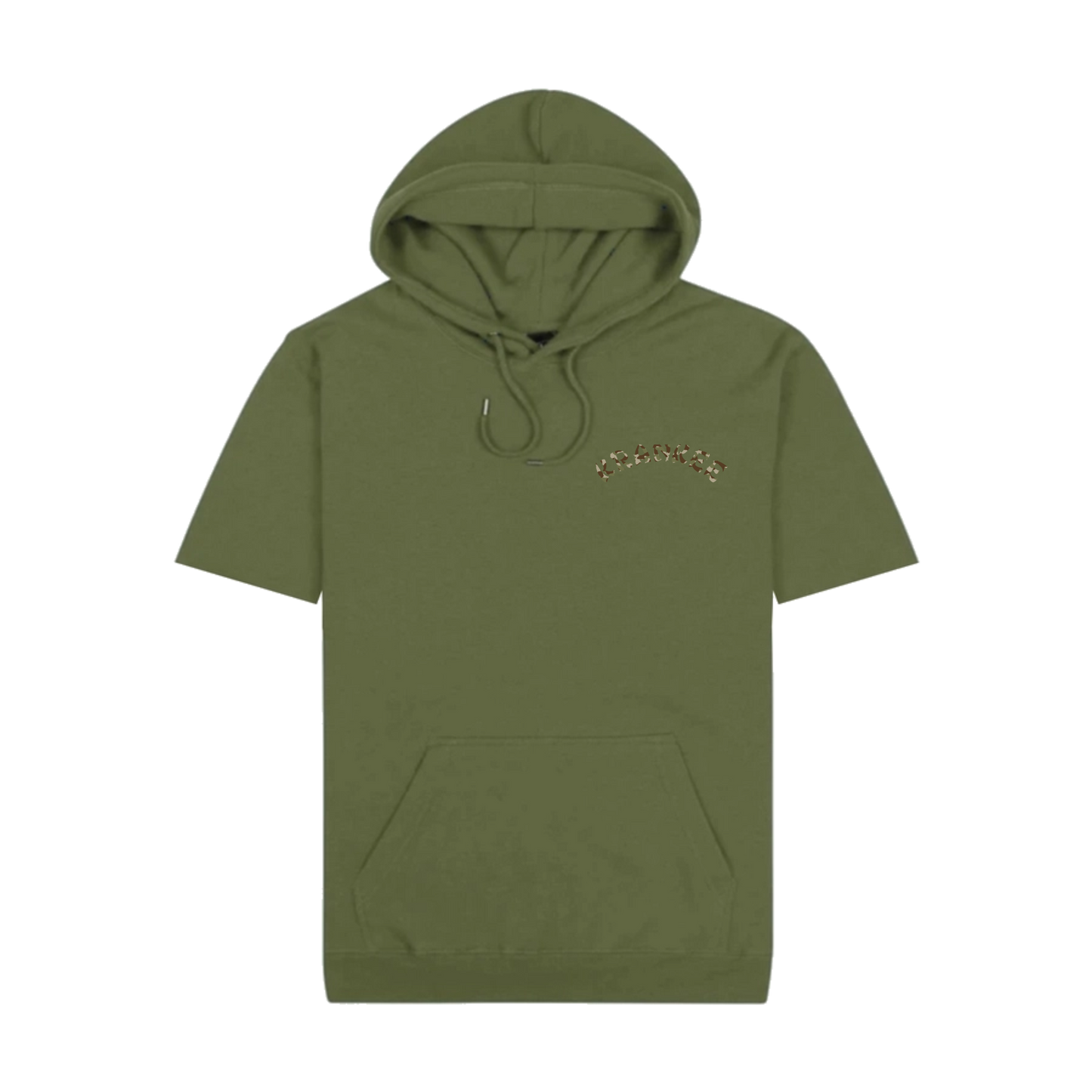 Unisex Camo Back Hoodie Tee