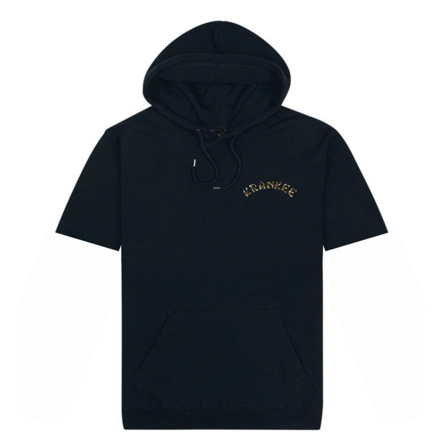 Unisex Camo Back Hoodie Tee