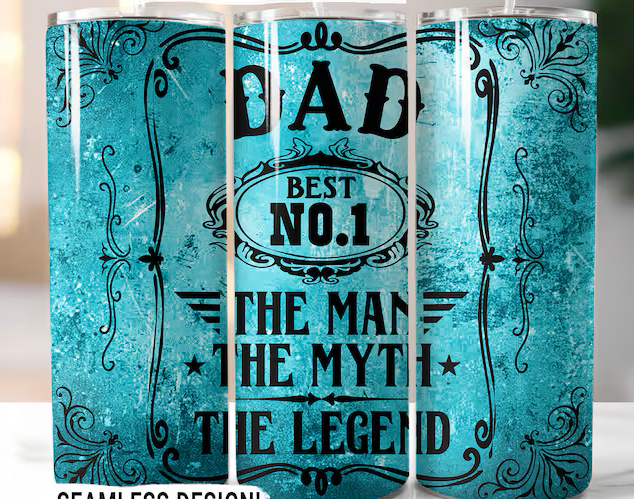 Dad No1 Legend - Tumbler & Bottle