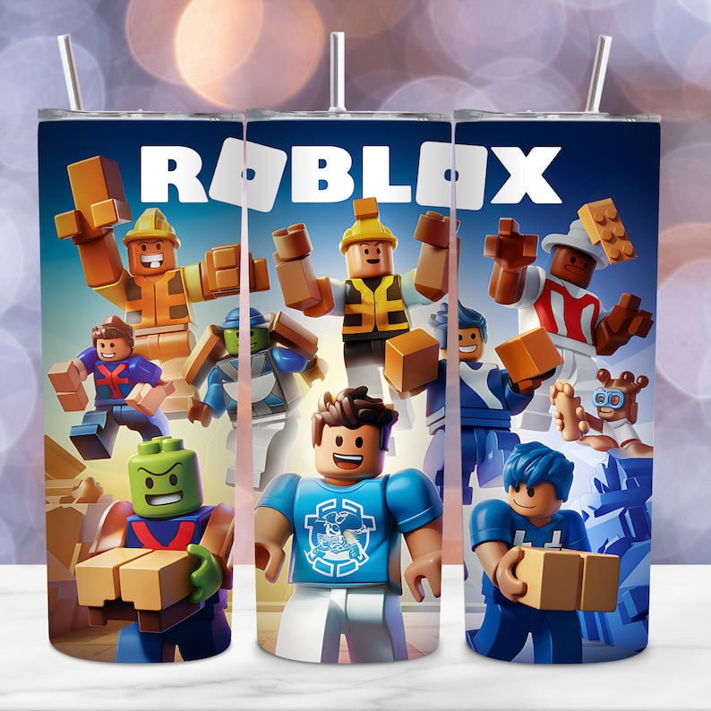 Roblox Characters - Tumbler & Bottle
