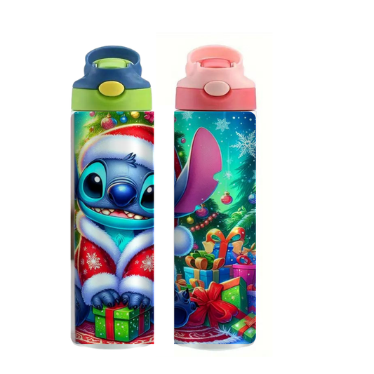 Stitch XMAS - Kids Drink Bottle