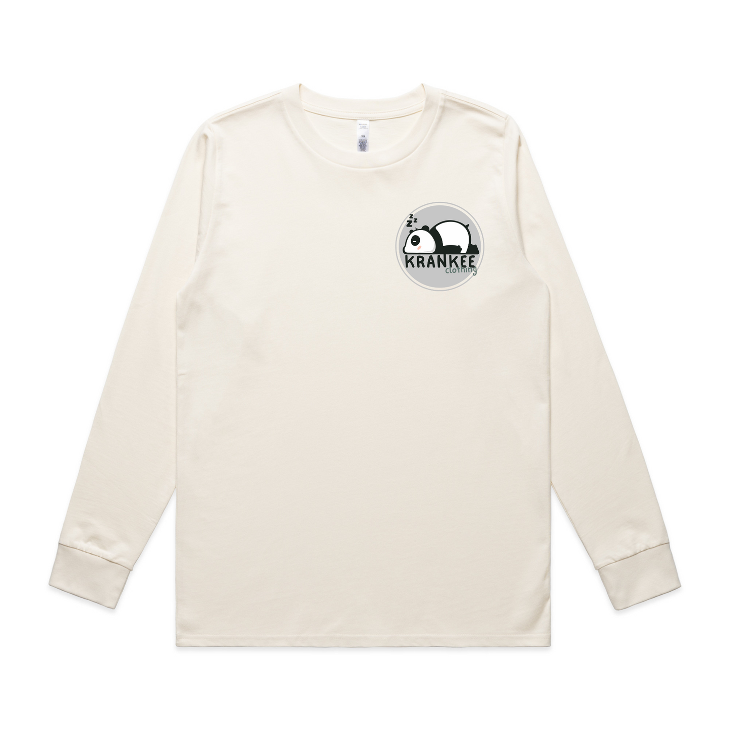 Womens Krankee Panda Long Sleeve