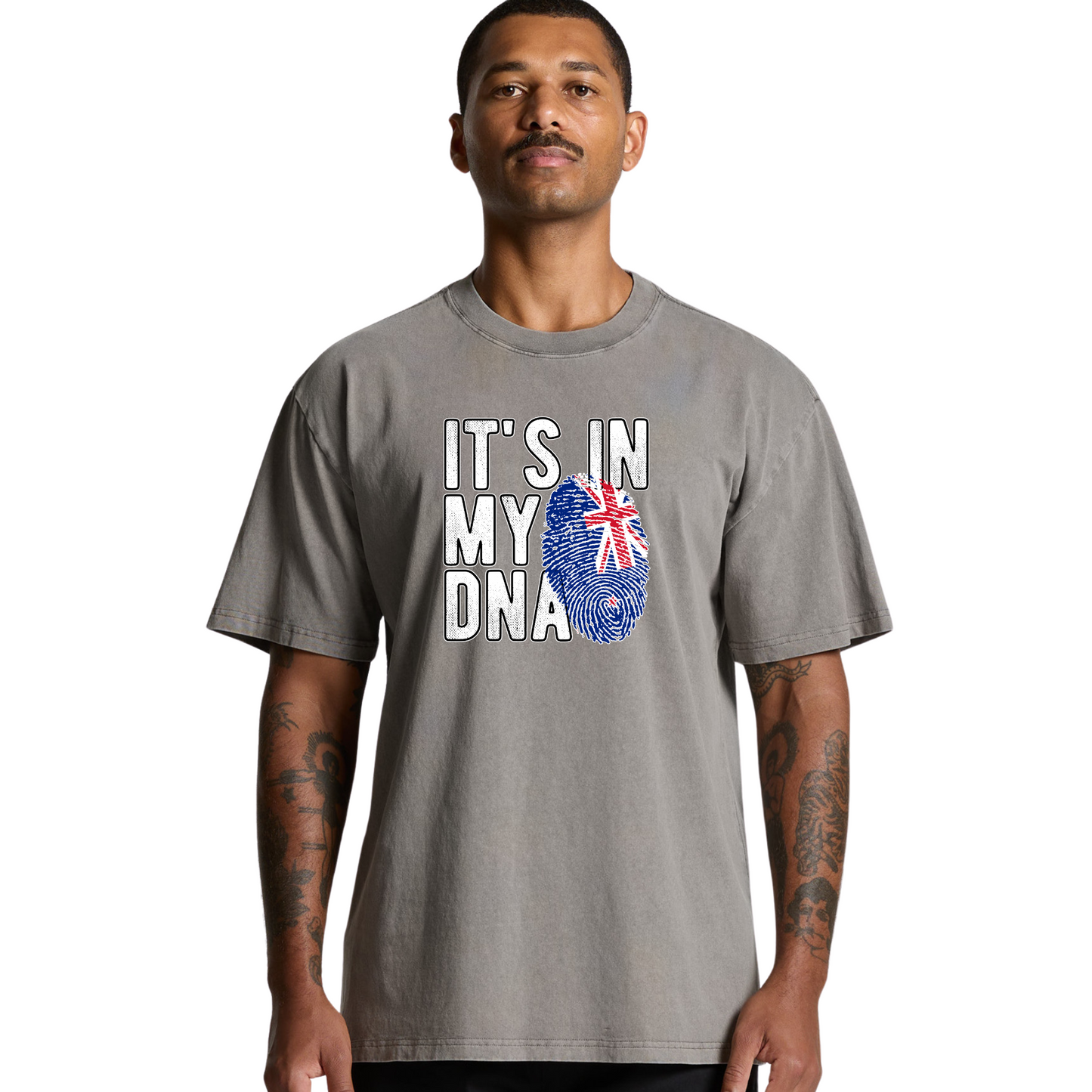 Mens NZ In My DNA Heavy Tee