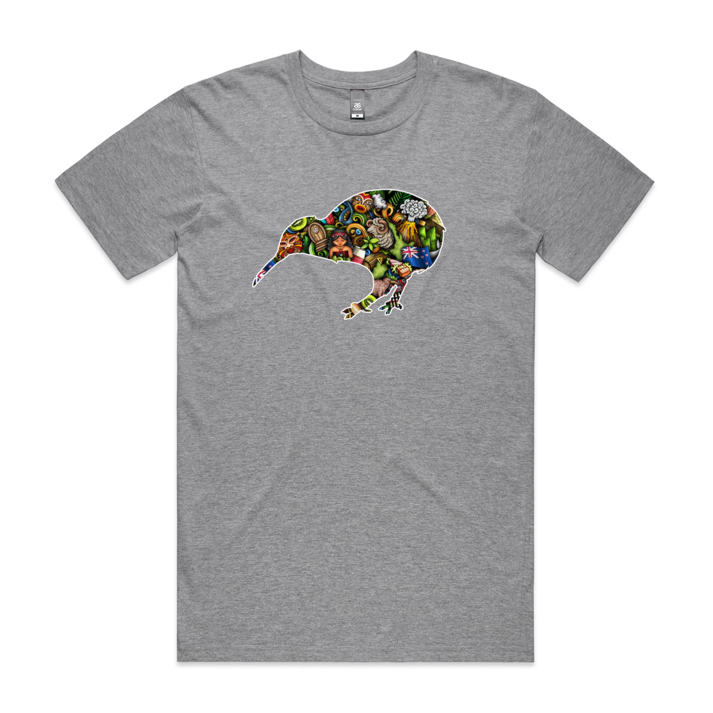 Mens Kiwi Collage Tee