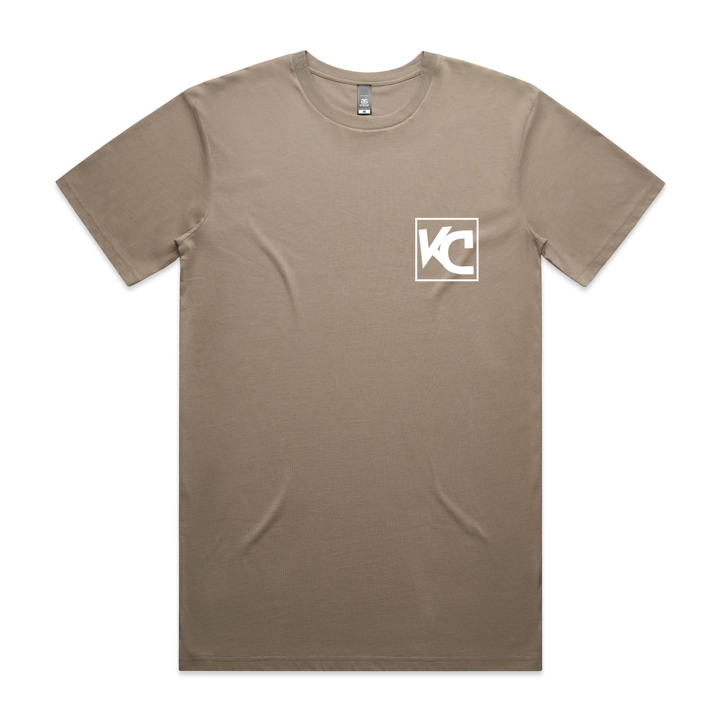 Mens Floral Back Tee