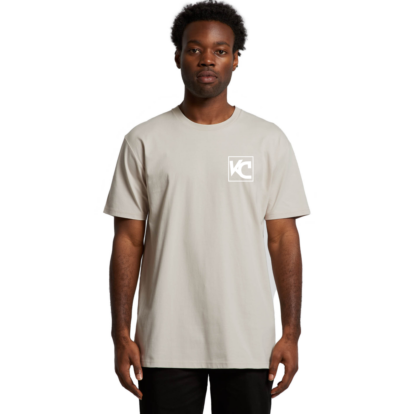 Mens Floral Back PLUS Tee