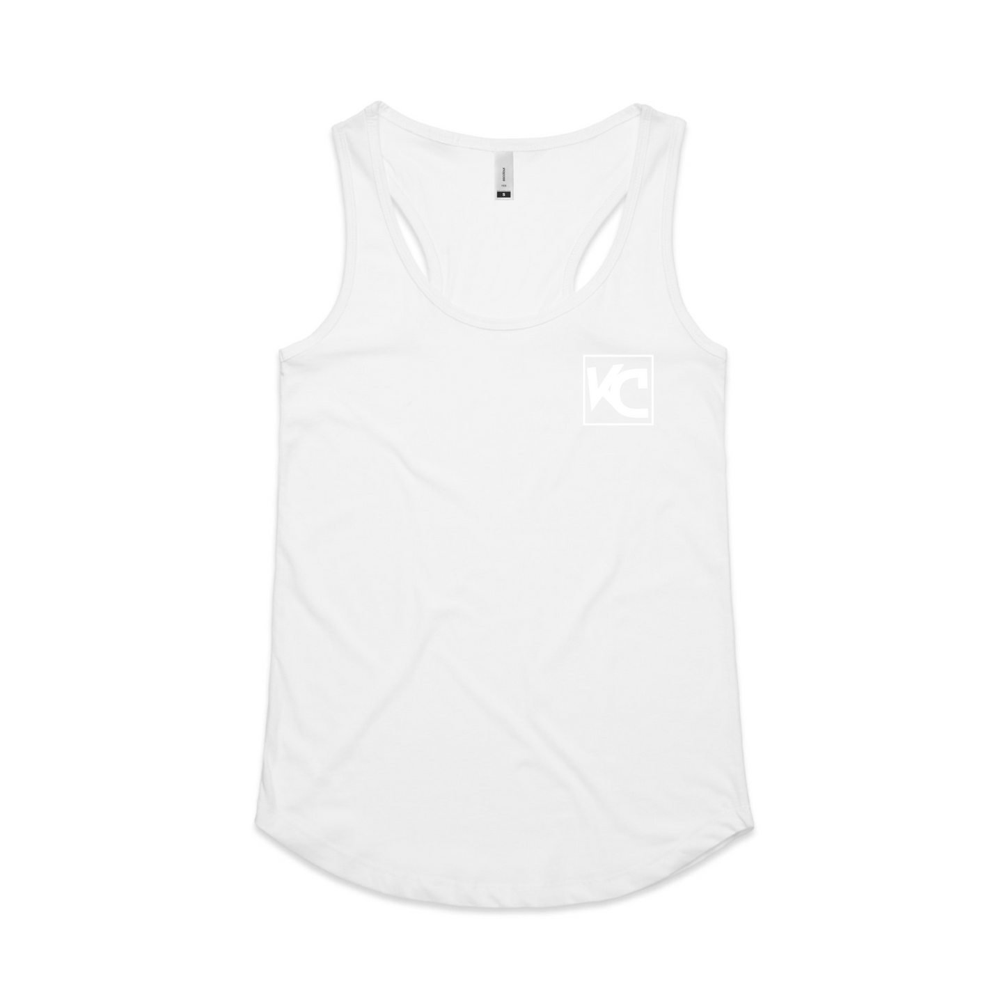 Womens Floral Back Racerback