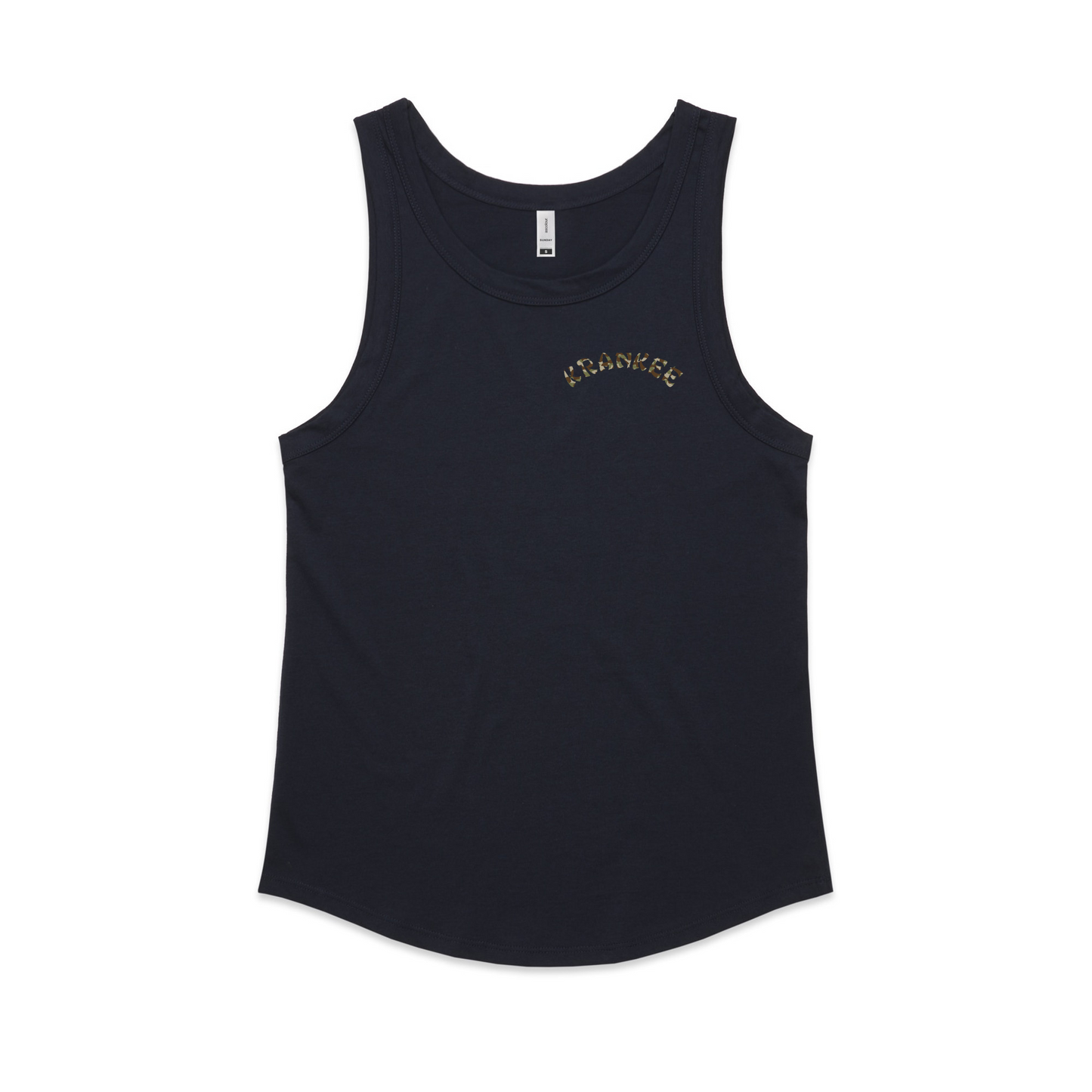 Womens Camo Back Singlet