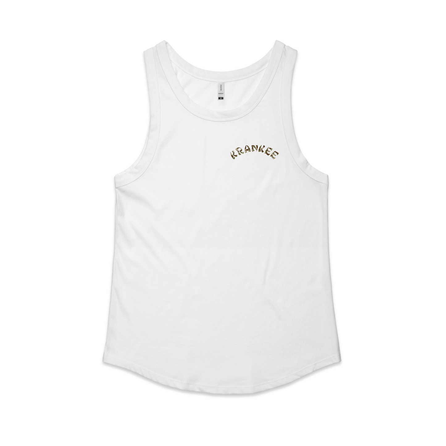 Womens Camo Back Singlet