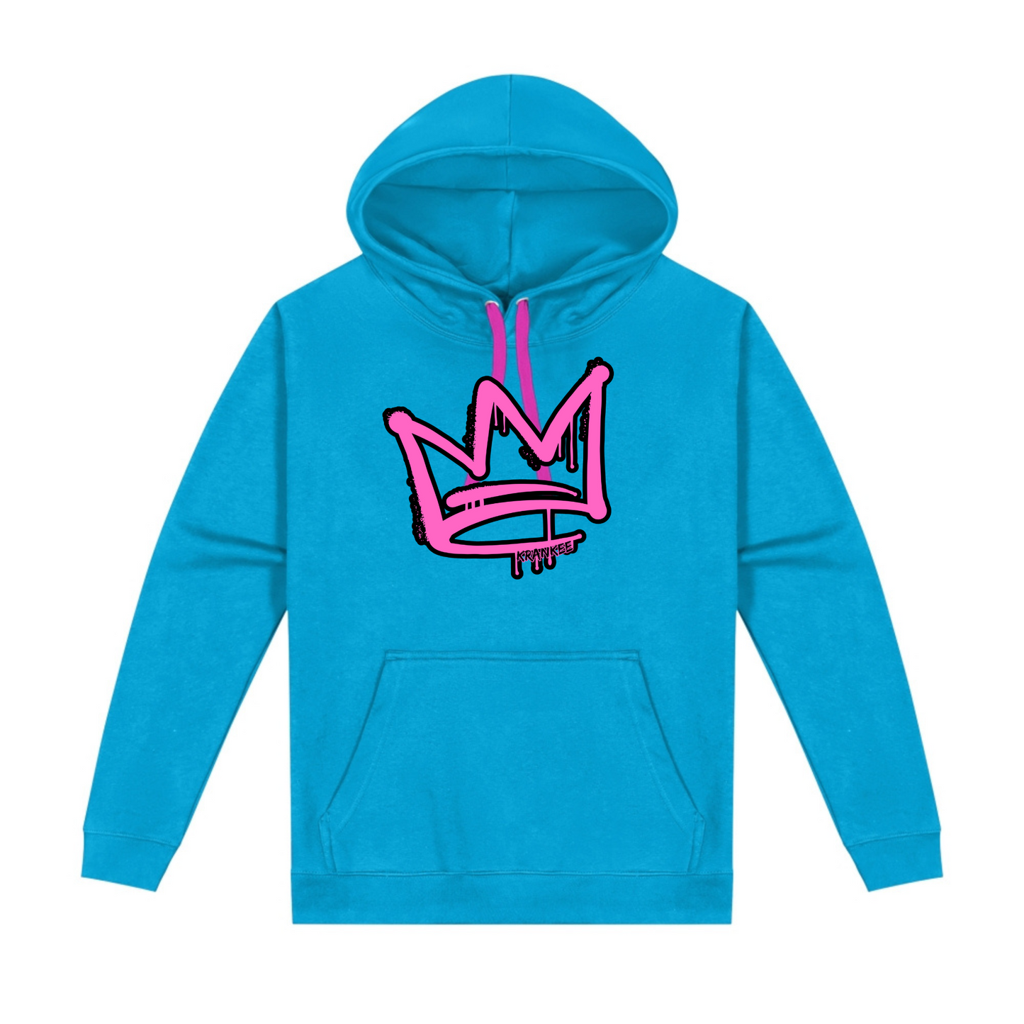 Pink Front Crown - Unisex ColourCord Hoodie