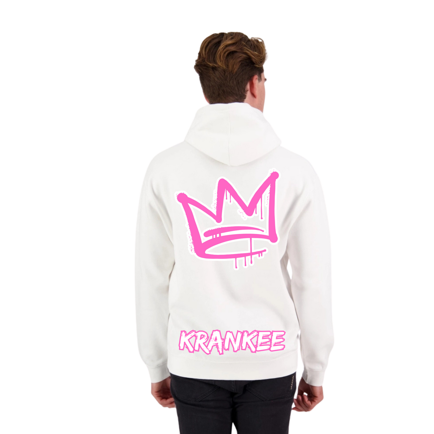 Pink Back Crown - Unisex Tee Hoodie
