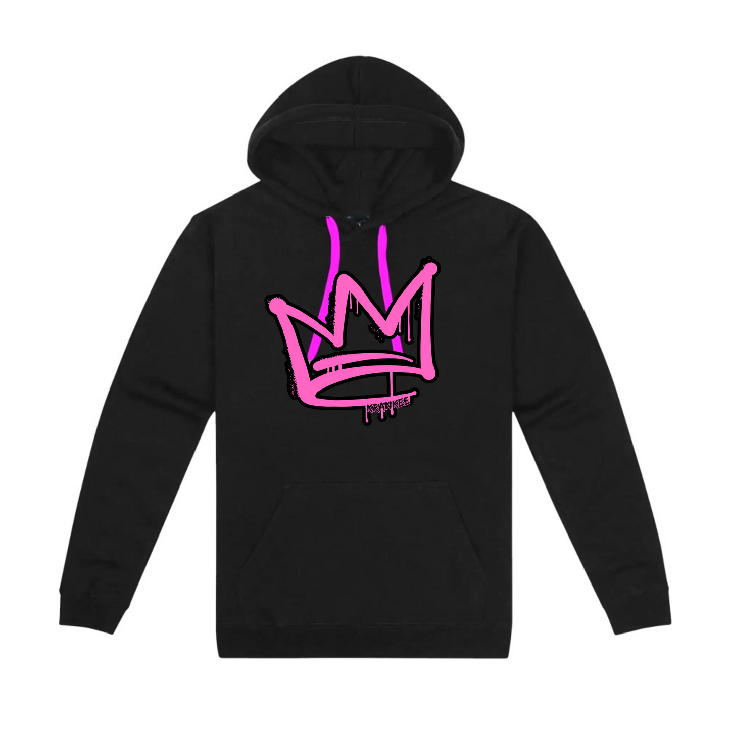 Pink Front Crown - Unisex ColourCord Hoodie