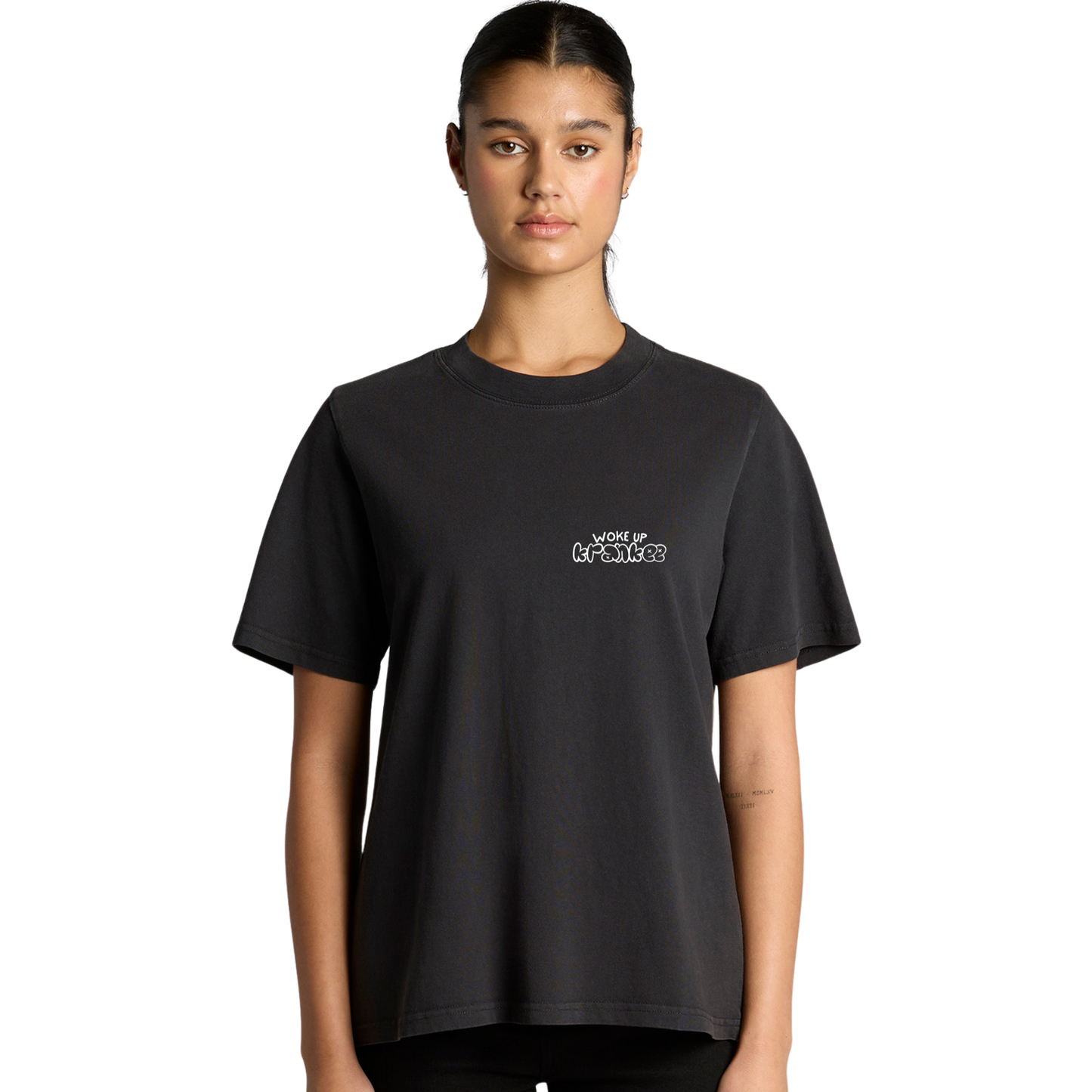 Womens Woke Up Heavy Tee