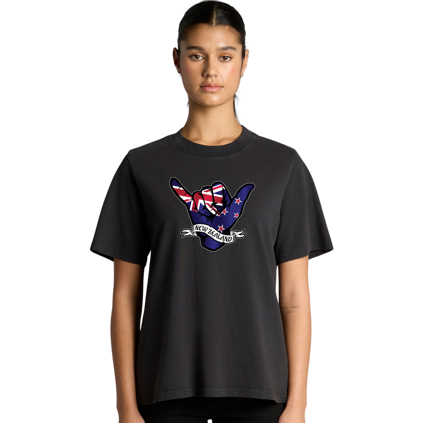 Womens Shaka NZ Heavy Tee