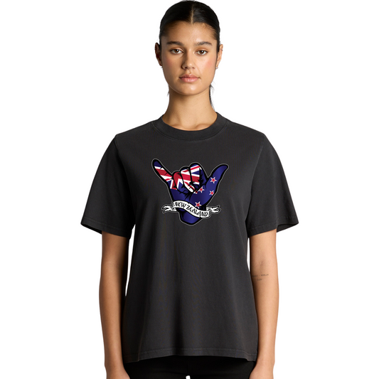 Womens Shaka NZ Heavy Tee