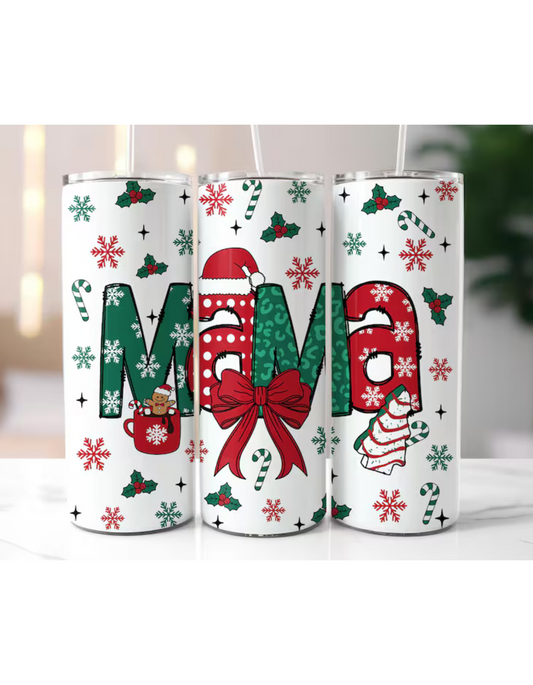 Mama XMAS - Tumbler & Bottle